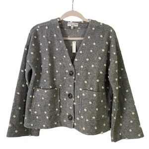 Madewell Texture & Thread Boxy Bobble Cardigan